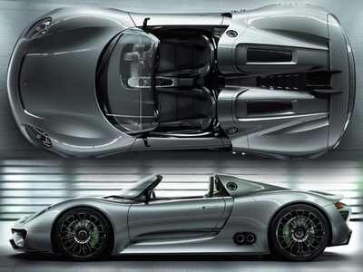 Photo:  2011 Porsche 918 Spyder Hybrid Electric Concept 